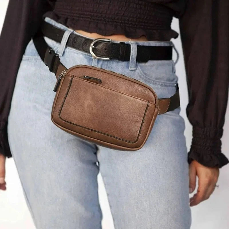 banane femme cuir