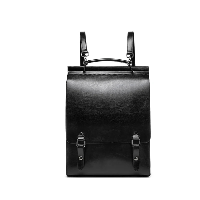 Sac à Dos Cartable Design Vintage pour Femme