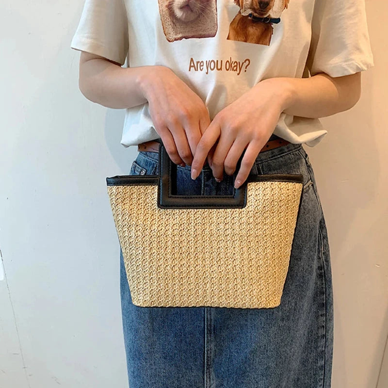 Sac en Osier Chic et Moderne