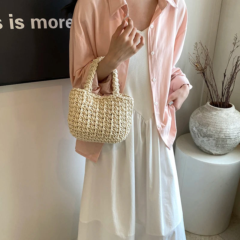 Sac à Main Panier pour Plage