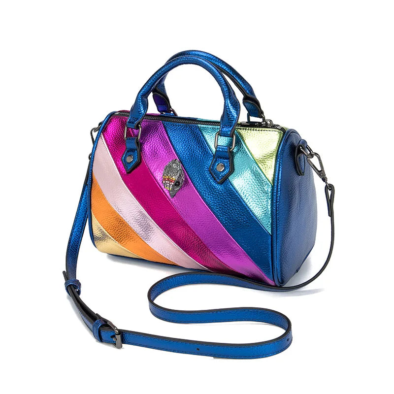 Sac à Main Multicolore et Original à Rayures