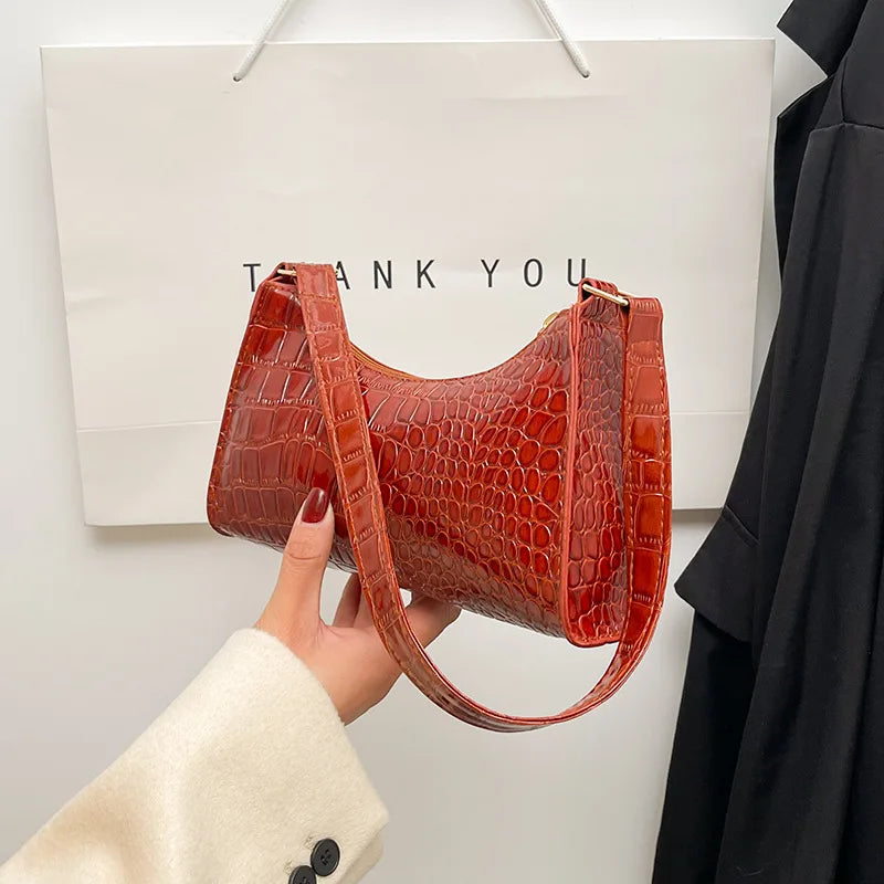Sac Baguette Matelassé et Luxueux