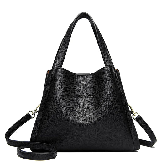 Sac à Main Seau Noir - Noir
