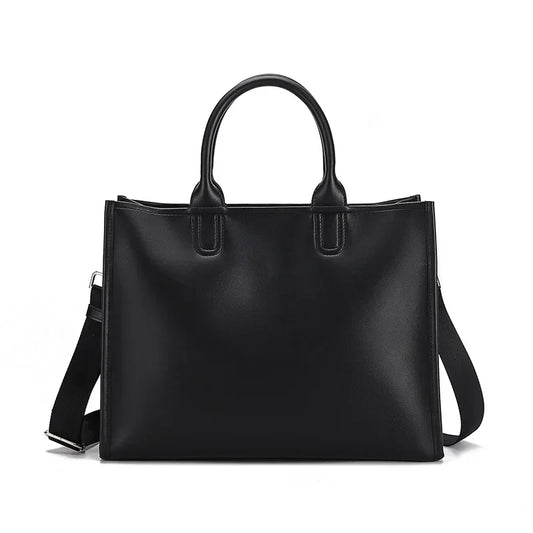 Sac à Main Cabas Bandoulière - Noir