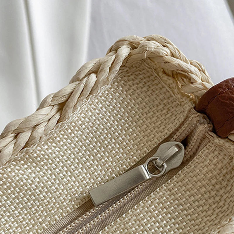 Sac Demi Lune Paille