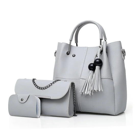 ensemble sac et portefeuille cuir 