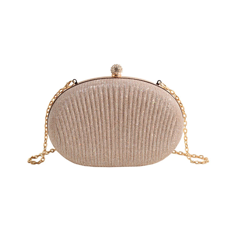 Sac de Soirée Doré