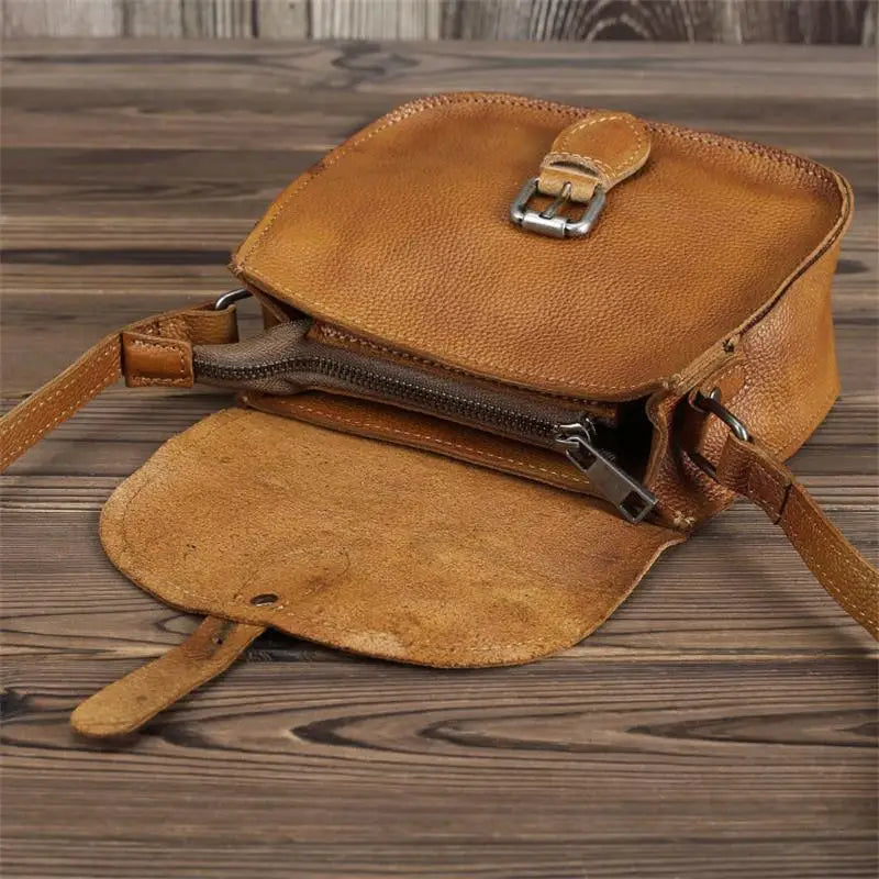Besace Cuir Femme Vintage