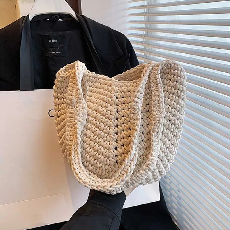 Sac à Main Panier Souple et Pratique