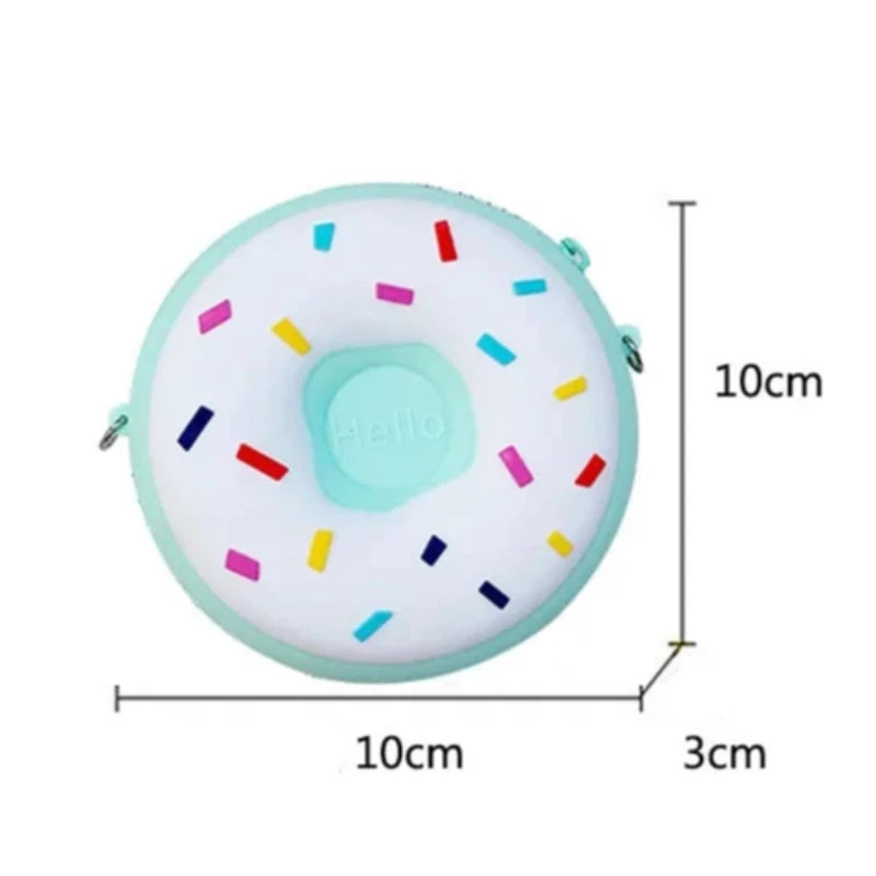 Sac Pour Petite Fille au Design de Donut sur fond blanc