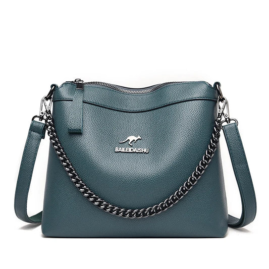 Sac à Main Cuir avec Chaîne