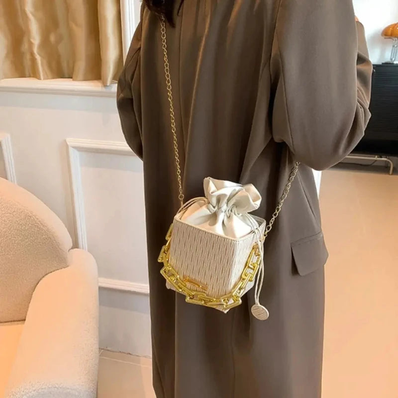 Sac Femme Bourse Chic à Nœud de Papillon