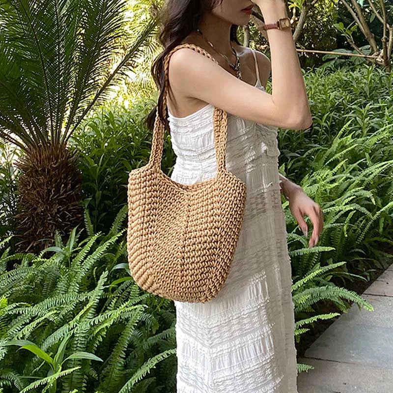 Sac à Main Panier Souple et Pratique