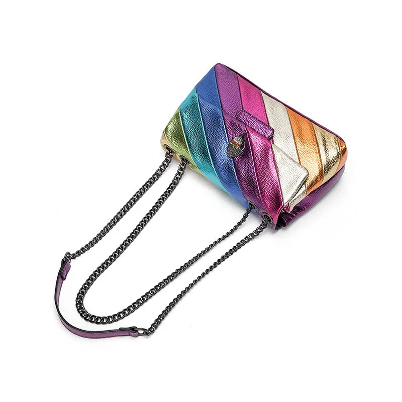 Sac à Main Multicolore et Luxueux à Bandoulière