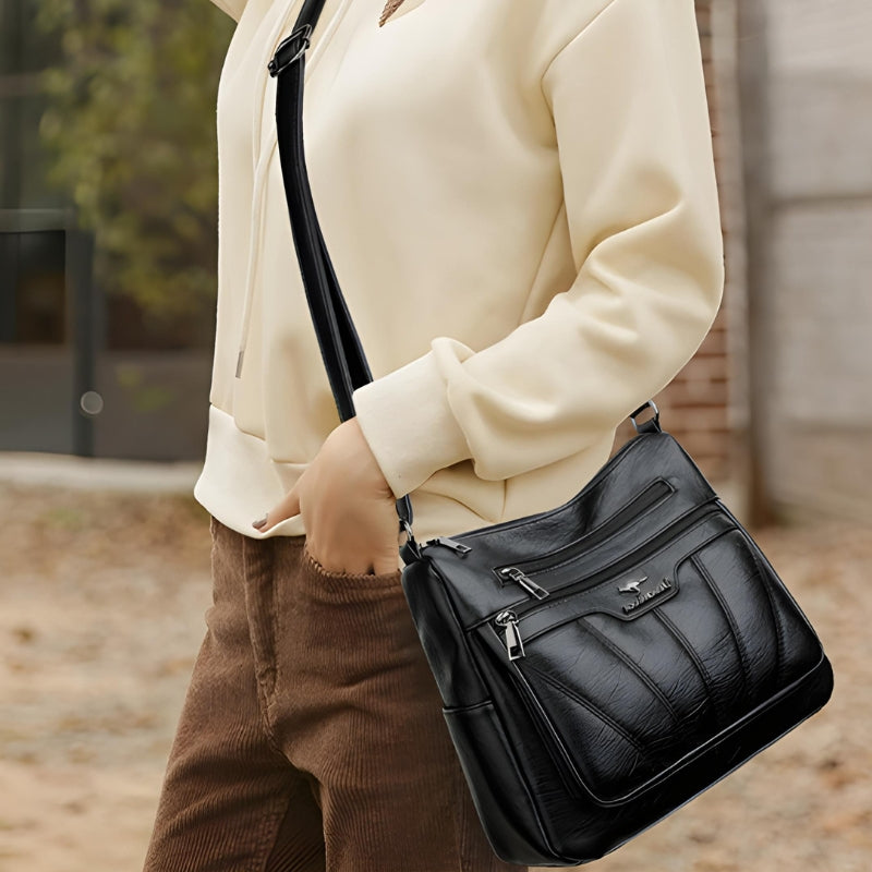 sac femme moderne noir bandoulière