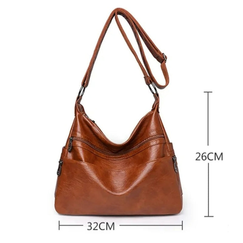 sac cuir marron
