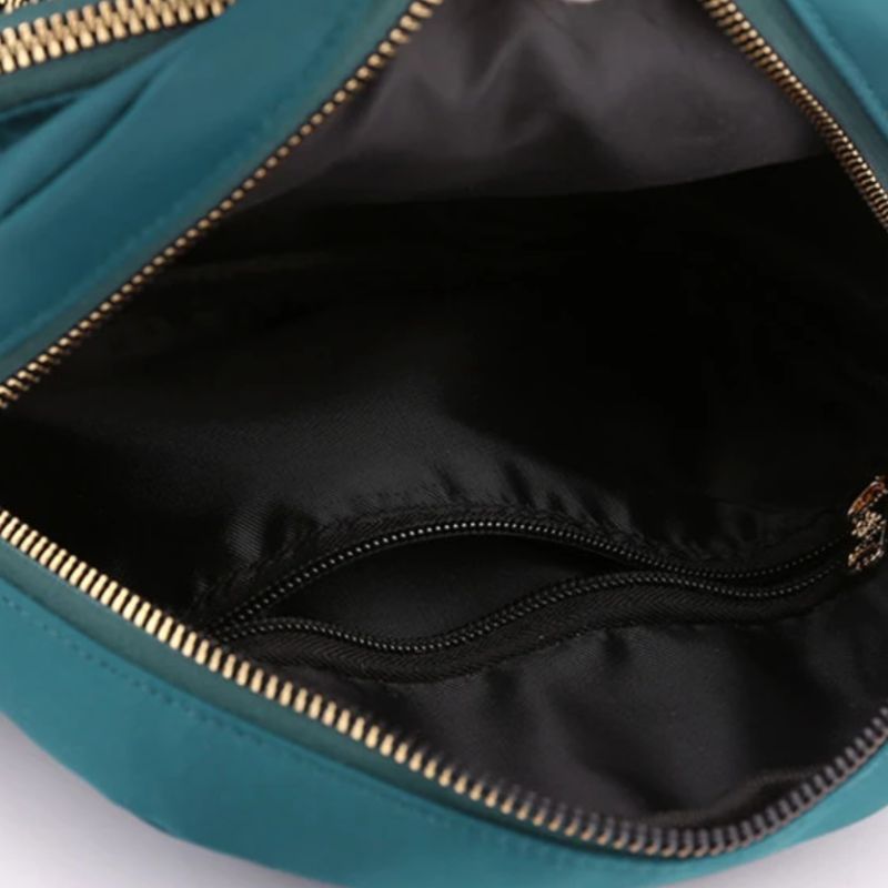 sac à main 3 compartiments tuiles tissu