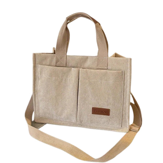 Sac Velours Cotelé