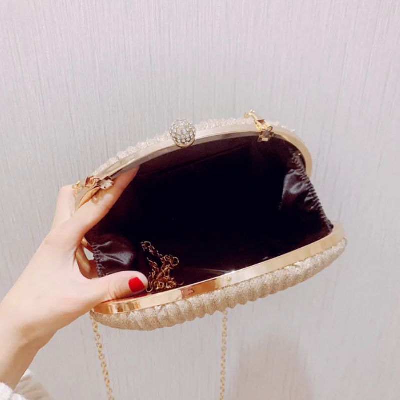 sac doré soirée