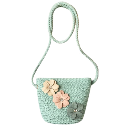 Sac en Paille Pour Petite Fille