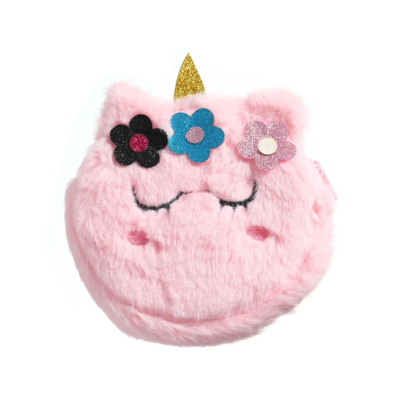 Sac Pour Petite Fille Peluche Douce sur fond blanc