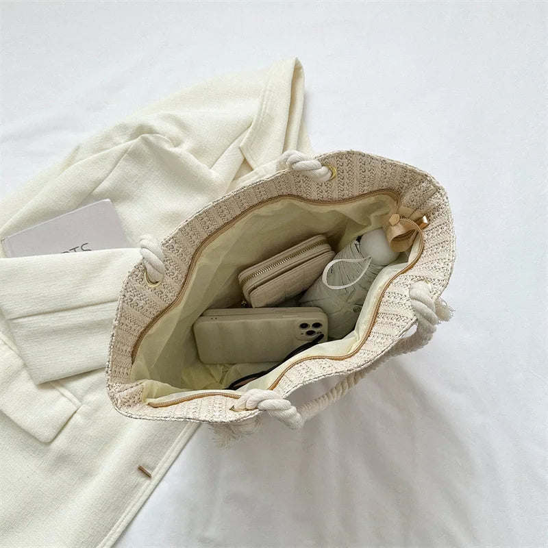sac à main en paille