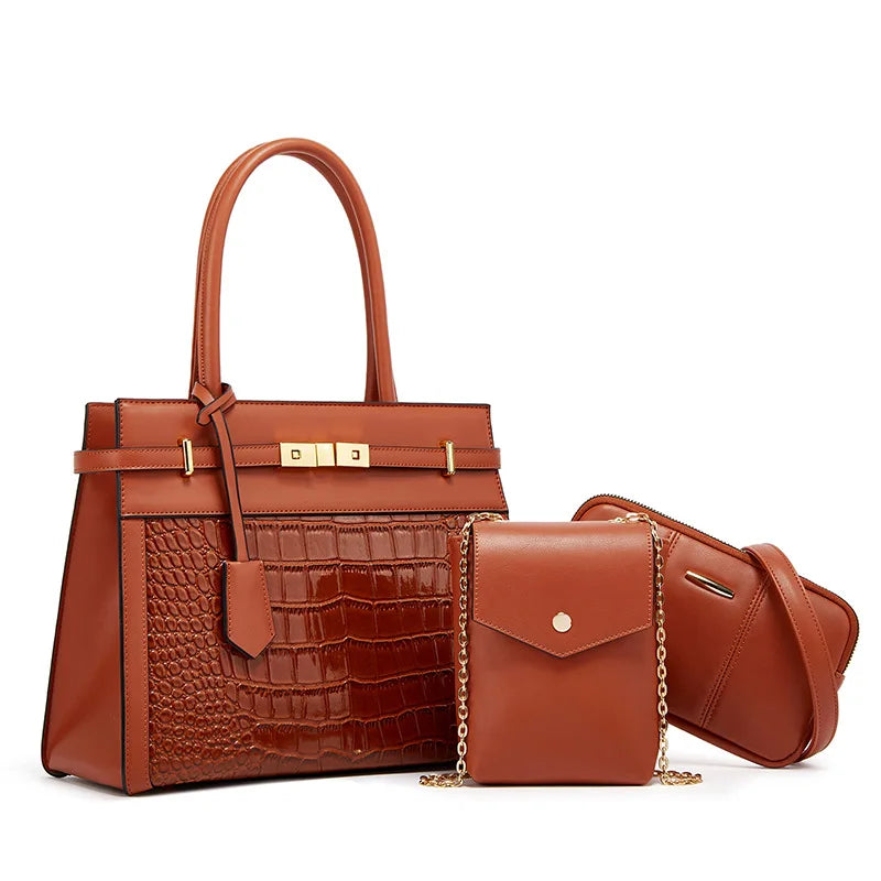 sacoche et pochette femme cuir 
