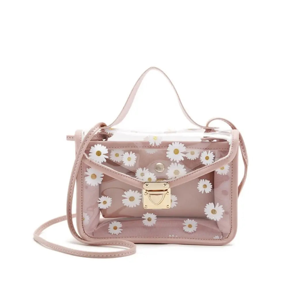 Sac Pour Petite Fille à Motifs de Pâquerettes sur fond blanc