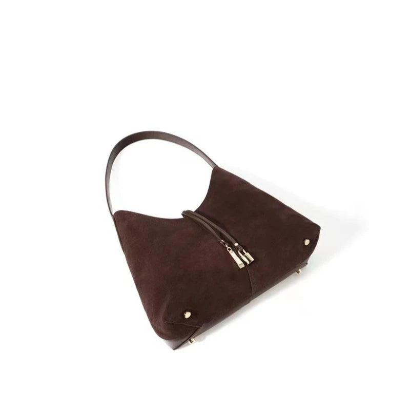 Sac à Main Baguette Marron Fourre Tout
