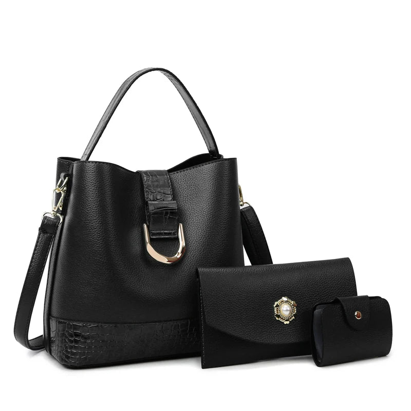sac à main femme avec portefeuille assorti