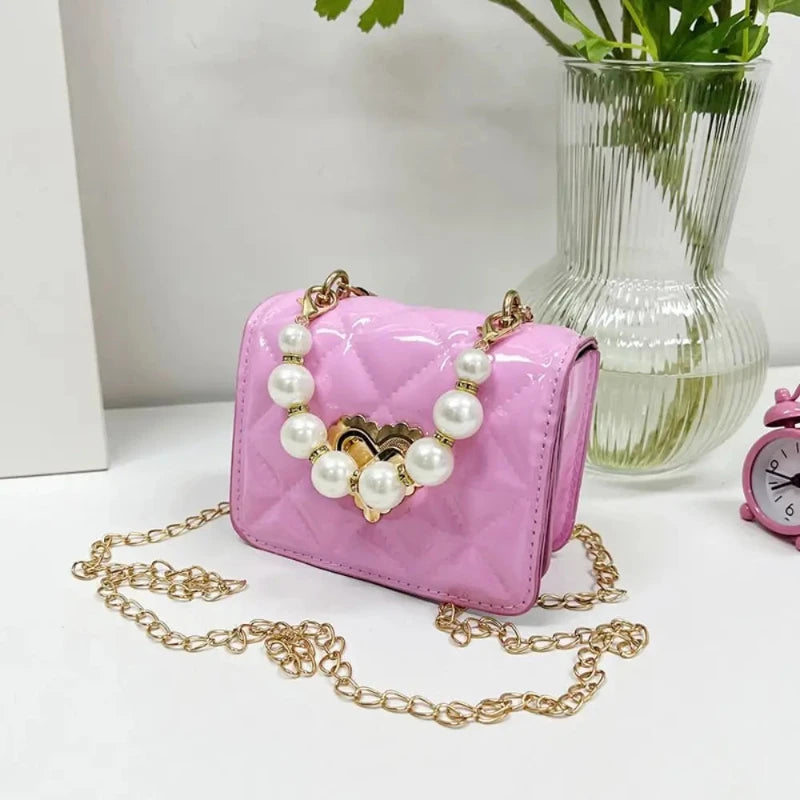 Sac Pour Petite Fille Brillant à Perles