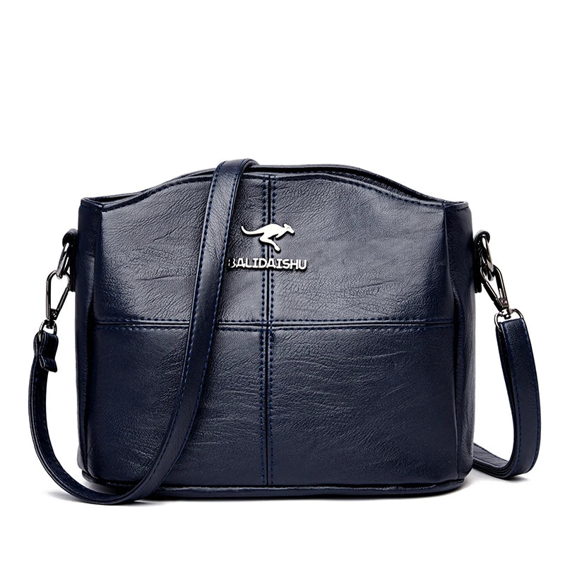 sac femme bleu marine cuir 
