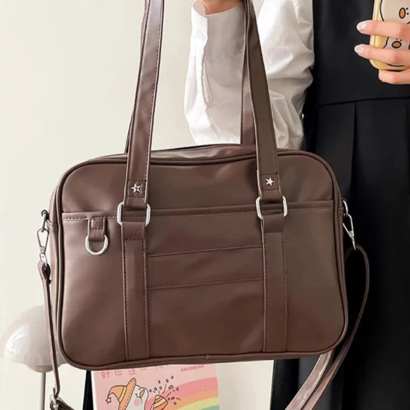 Sac Cartable Femme de Style Japonais Divina - Main Image