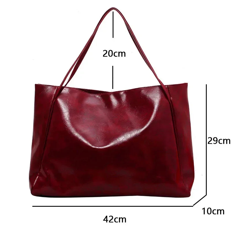 Sac Cabas Style Tote Bag Pratique et Raffiné, avec ses dimensions détaillées.