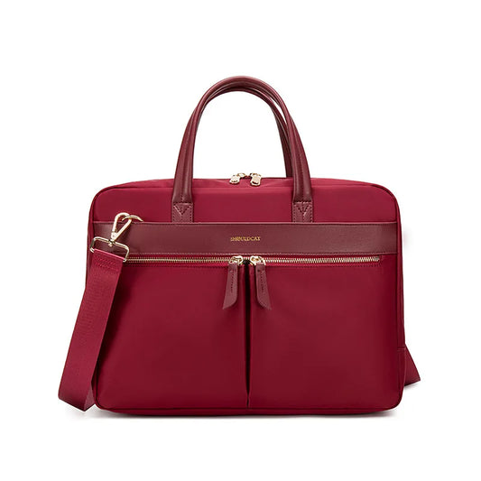 Sac Ordinateur Femme Portable à Bandoulière sur fond blanc