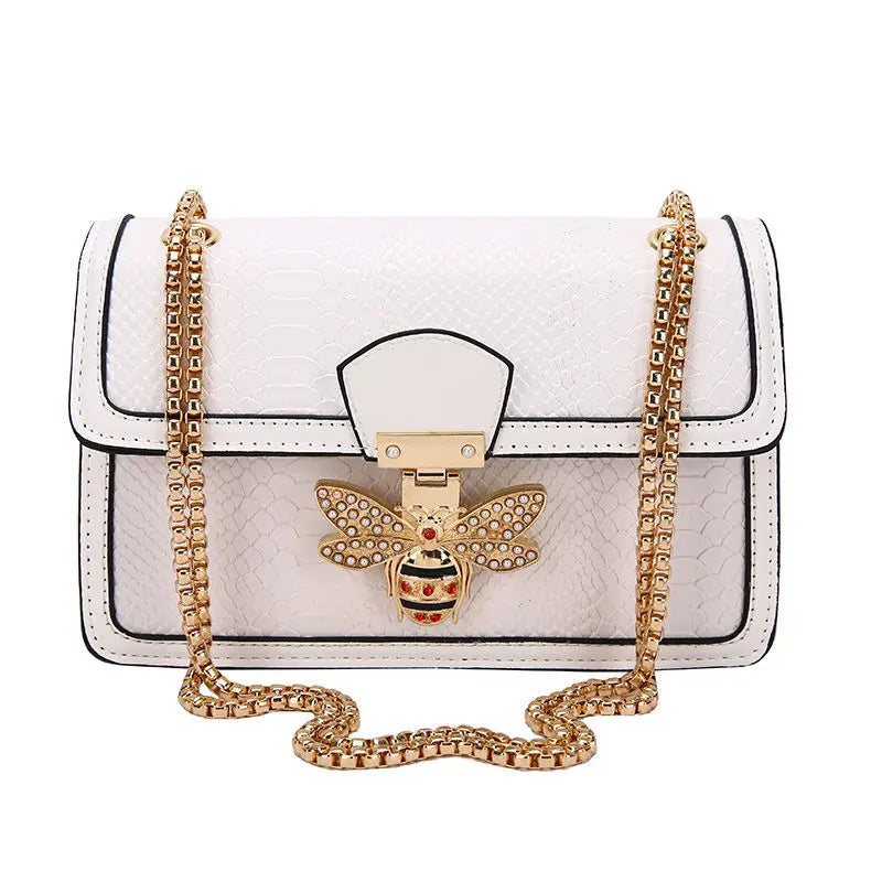 sac bandoulière chaine doré