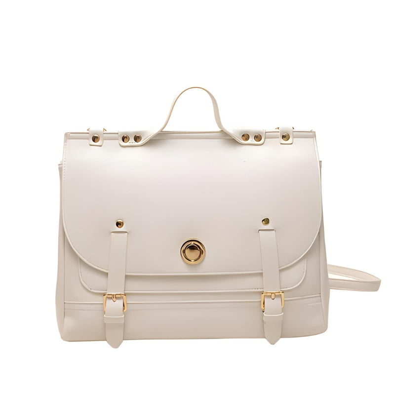 Sac à Main Cartable - Blanc
