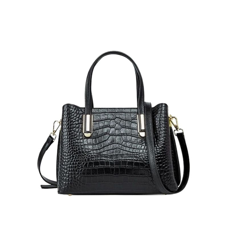 Sac Bandouilère Glamour Effet Croco