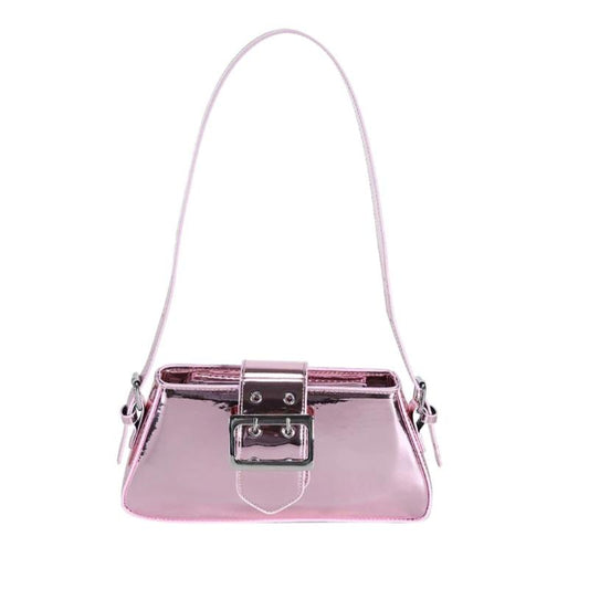 Sac à Main Baguette Brillant sur fond blanc