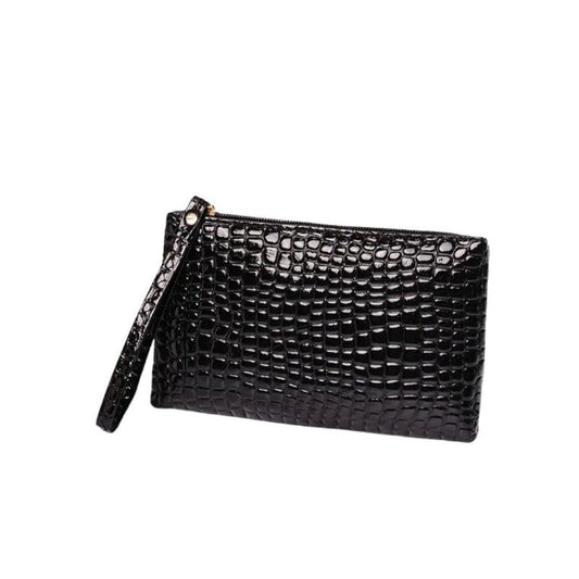 Sac Pochette Luxueux à Motif de Pierres sur fond blanc
