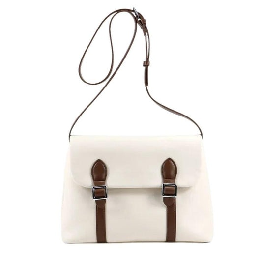 Sac Cartable Femme Chic et Vintagesur fond blanc