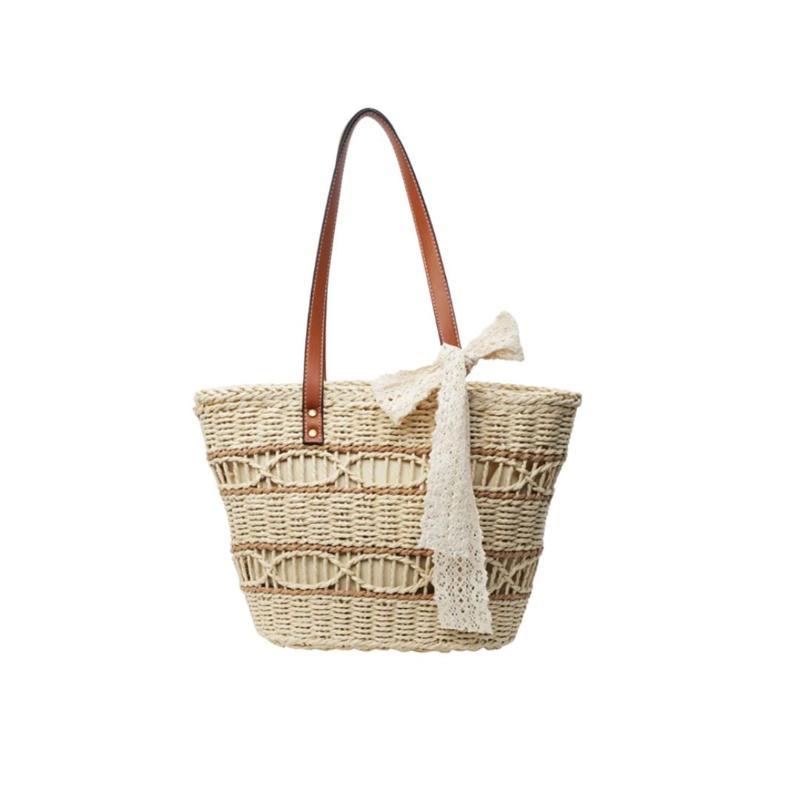 Sac à Main Panier de Style Vintage sur fond blanc